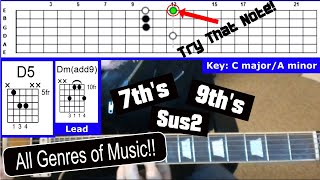 Turn Basic Major or Minor Chords into Interesting Extended Chords with Simple Manipulations