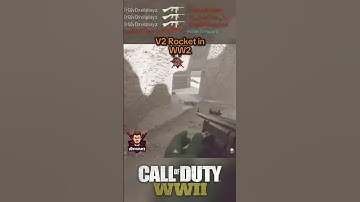 V2 Rocket in WW2. #ww2 #callofduty #gaming #ps5 #v2rocket #fy #cod #nuke
