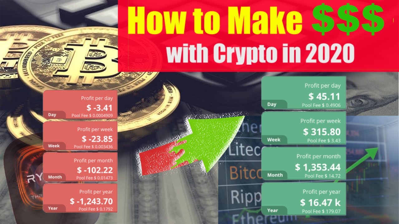 how much can you make with crypto