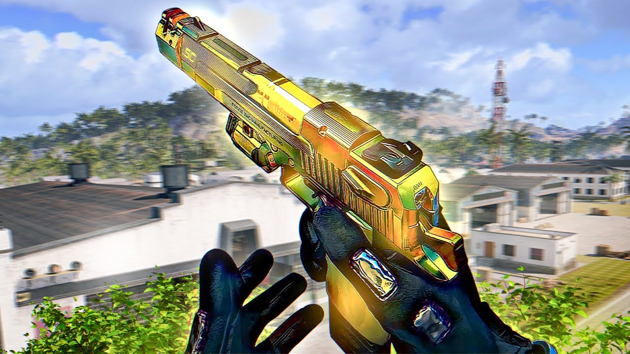 Usé la DESERT EAGLE en WARZONE YouTube