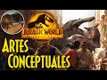 Artes Conceptuales de Jurassic World Dominion | Suchomimus y Deinonychus Estarían en la Película