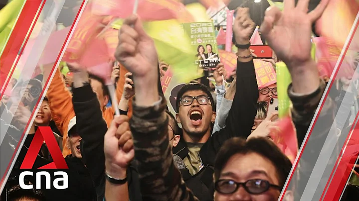 Supporters of President Tsai Ing-wen celebrate her Taiwan election victory - DayDayNews