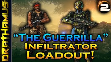 The Guerrilla ► NC Aggressive Infiltrator Loadout! (PlanetSide 2)