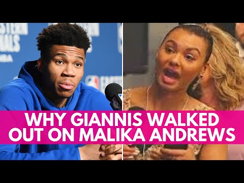 When Malika Andrews Smeared Giannis & He Walked Out of Press Conference | ESPN