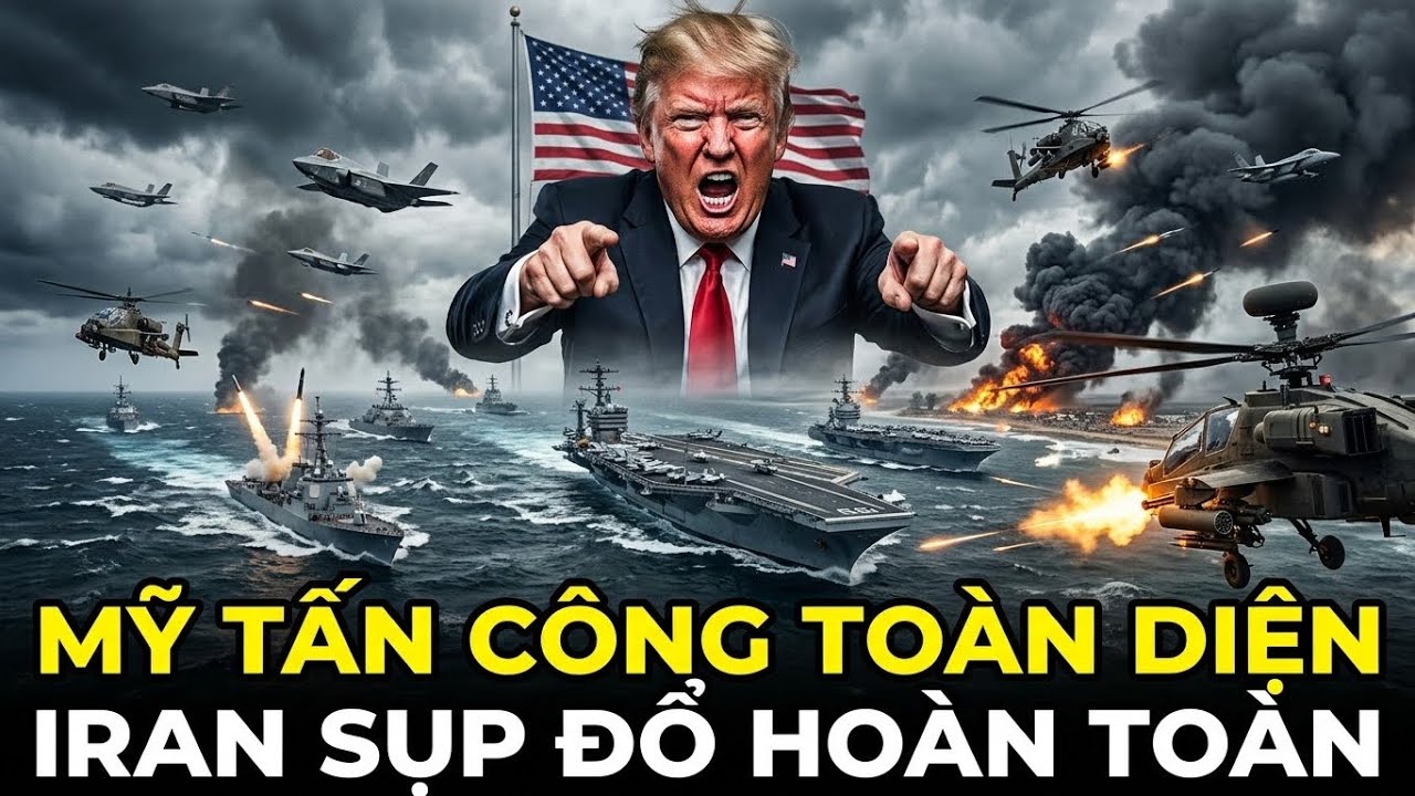 XUNG ĐỘT MỸ IRAN: SIÊU HẠM ĐỘI TÀU SÂN BAY Gerald R. Ford XUẤT KÍCH - MỸ TUNG ĐÒN HUỶ DIỆT IRAN