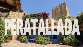 Peratallada: Vilarejo medieval próximo a Barcelona | 4k