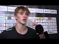 Štěpán Černý po zápase Mountfield HK vs. BK Mladá Boleslav 2:4