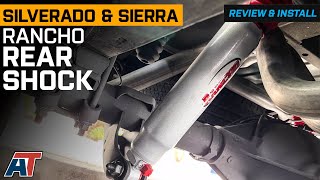 20072018 Silverado & Sierra 1500 Rancho Rear Shock for Stock Height Review & Install