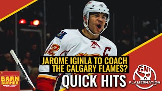 Jarome Iginla the next coach of the Calgary Flames? - YouTube