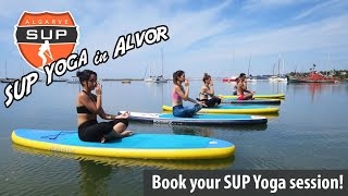 SUP yoga in Alvor, Algarve