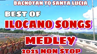 Road Trip/Bacnotan To Santa Lucia La Union/BEST OF ILOCANO SONGS MEDLEY 2025 NON STOP/mrs.mapalad