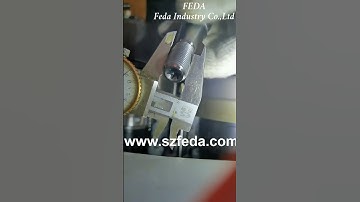 FD-15T thread rolling machine for making external thread on ball bolts#machine #tools #metal#factory