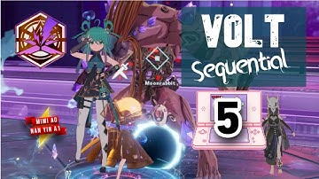 Volt Sequential BR Stage 5. Mimi A0 Nan Yin A1 Fiona A6. Tower of Fantasy