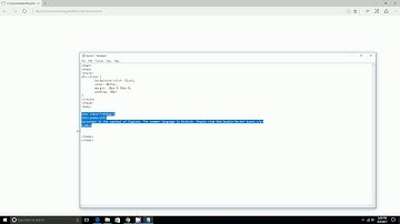 HTML Using the Class Attribute