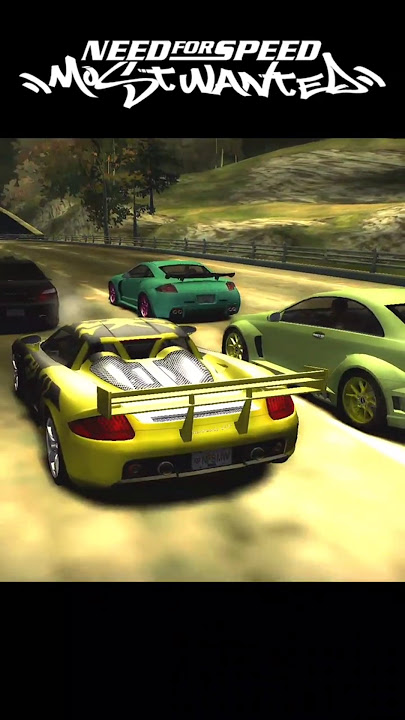 Porsche Carrera Just Went Supernova 😡 | NFS MOST WANTED 2005 | #shorts#needforspeed #gameplay