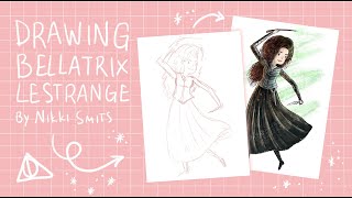 Speedpaint Of Bellatrix Lestrange In Photoshop