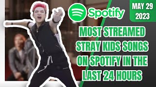MOST STREAMED STRAY KIDS SONGS ON SPOTIFY IN THE LAST 24 HOURS | TOP 20 | MAY 29 2023