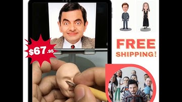 custom-made soft ceramic bobblehead,mydedor.com Life needs surprises