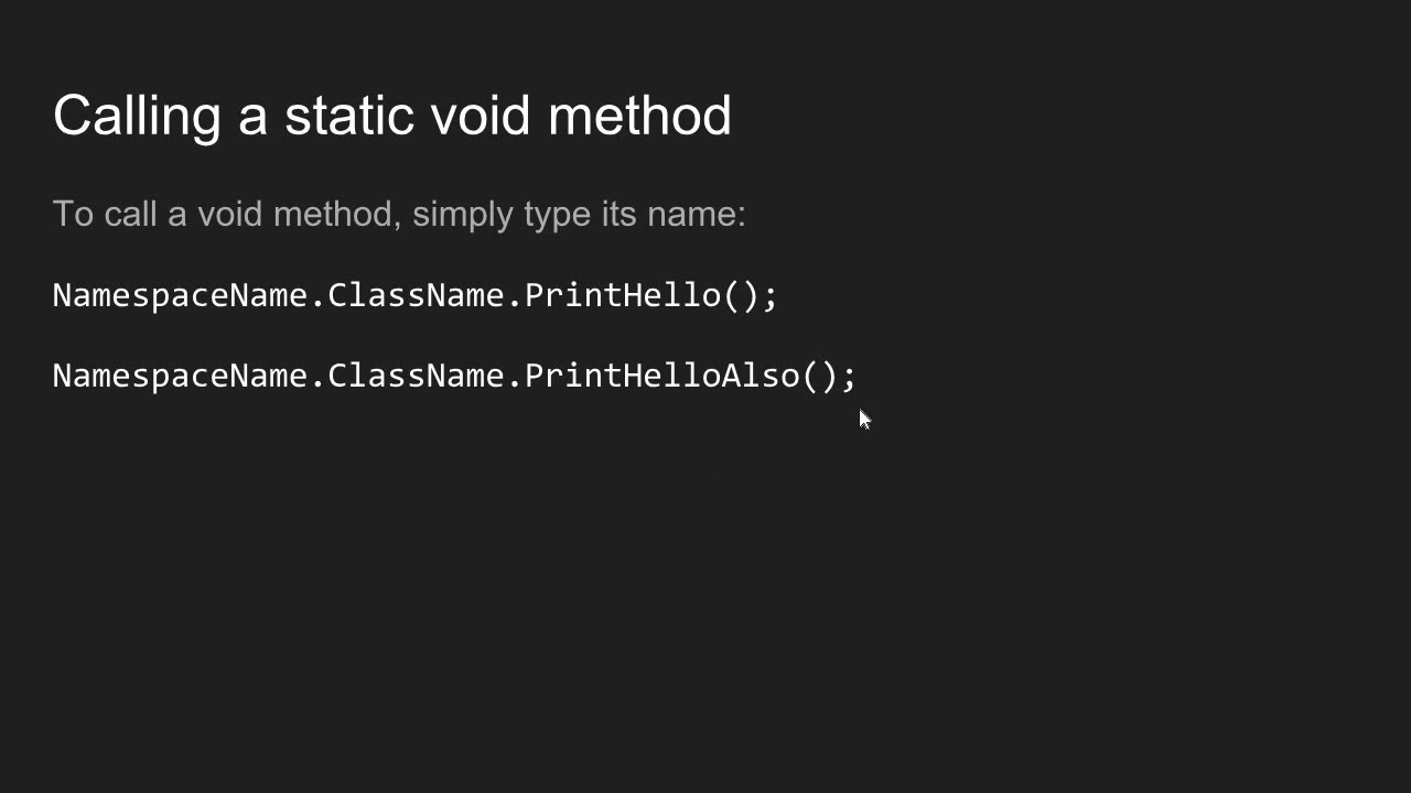 how to write task void in c#