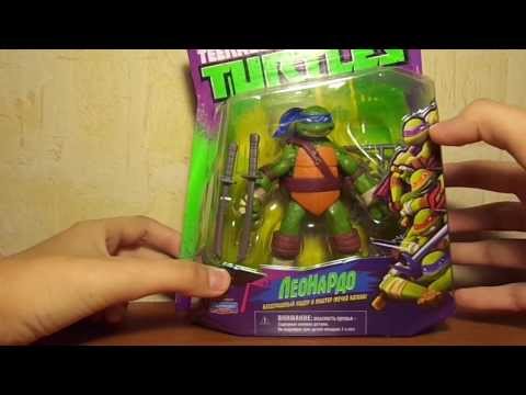 Обзор фигурки "Черепашки ниндзя" Леонардо 2012г