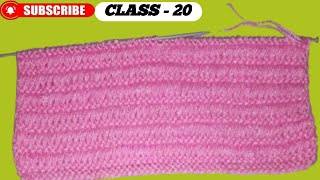 Latest Knitting Class 20 By Santosh.. Sweater design Ladies Cardigan/Baby sweater girl dress..