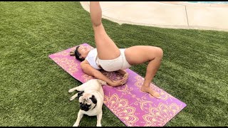 Relaxing Outdoor Yoga