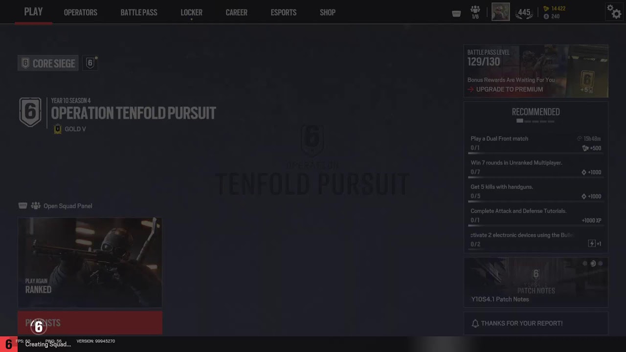 !! R6 Siege Ranked !! 🦺🧥👔 solo Q
