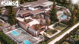 Luxury Mansion I Celebrity Home I Part 1- The Sims 4 - GTA inspiration Build