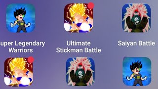 Saiyan Battle, Super Legendary Warriors, Ultimate Stickman Battle screenshot 5