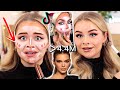 I followed a FLAWLESS *RED CARPET* MAKEUP tutorial 🔥