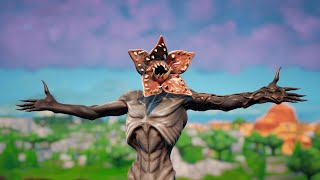 Demogorgon *GAMEPLAY* (Fortnite Battle Royale)