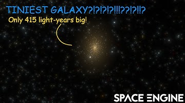 TINIEST PROCEDURAL GALAXY | SpaceEngine #spaceengine