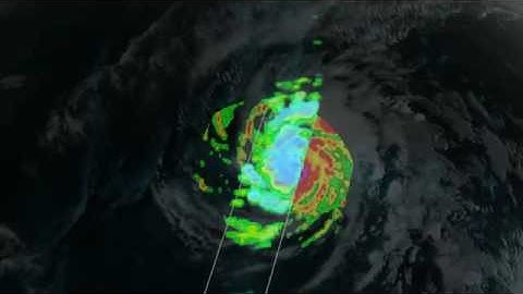 GPM Visualization of Maysak on March 30, 2015