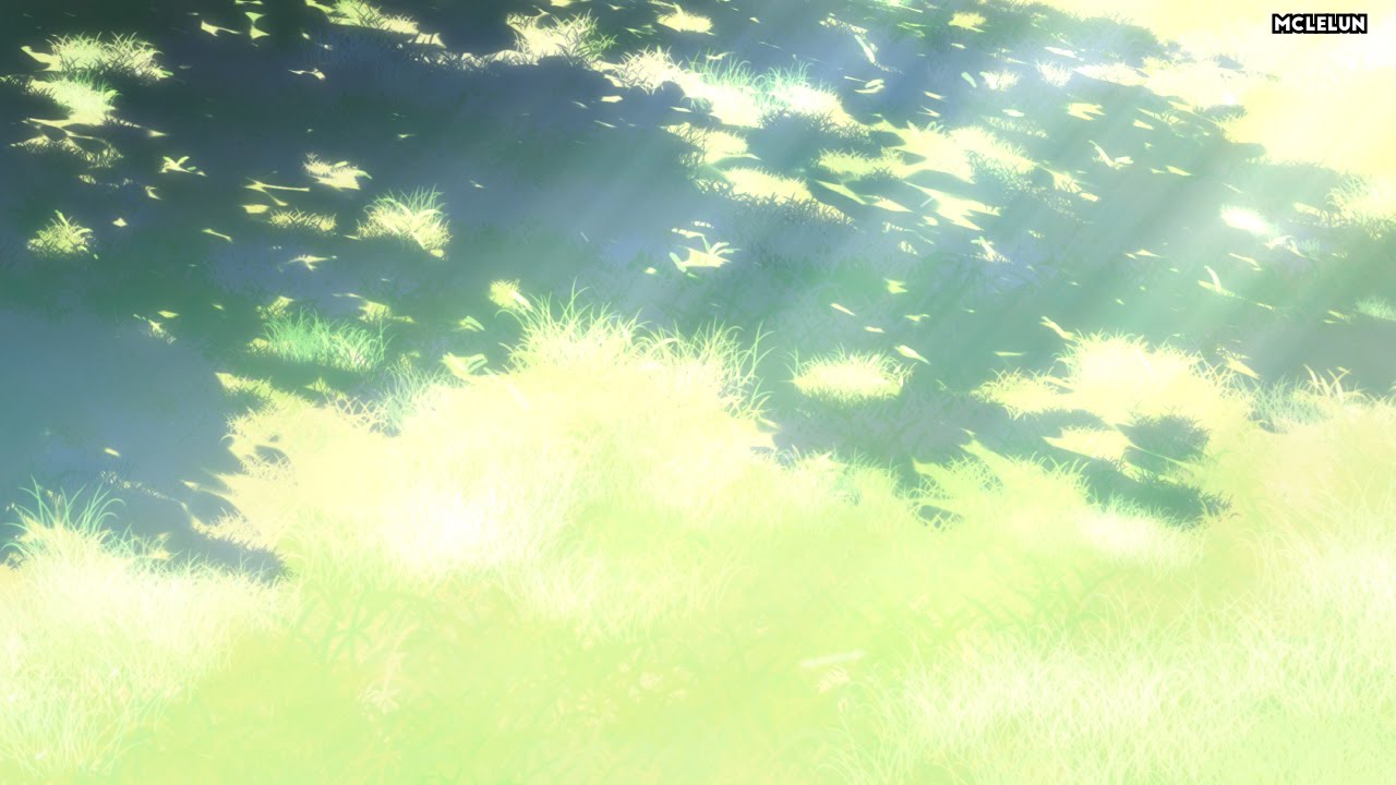 Download free Anime Scenery Grass Blades Wallpaper - MrWallpaper.com