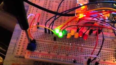 RaspberryPi / MCP23008 / MCP3002