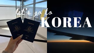 flying to korea with my boyfriend