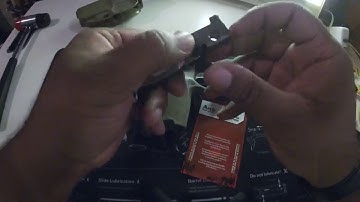My first YouTube Video | Sig P320 Flat Trigger Install