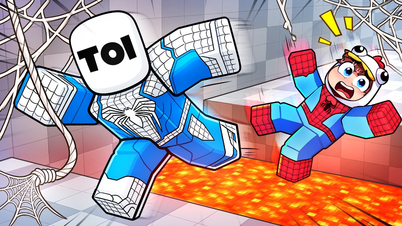 TOI +1 Vitesse Spider Man pour T'ECHAPPER sur Roblox !