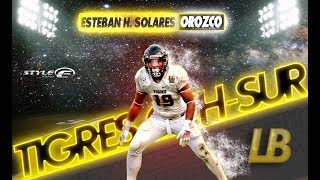 Highlights Esteban H. Solares Orozco. LB.  Seleccionado Under 19.