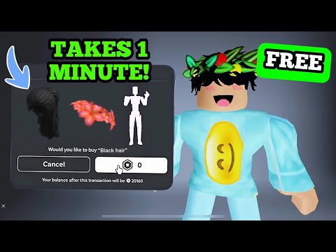 100+ INSTANT FREE HAIR AND ITEMS ROBLOX