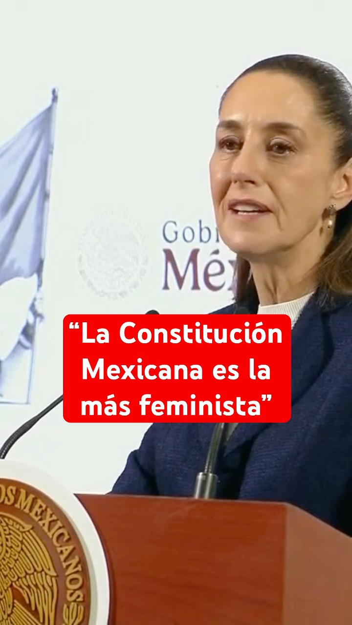 Sheinbaum insta a respetar los derechos de las mujeres tras la aprobación de las reformas #shorts
