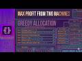Max Profit from Two Machines