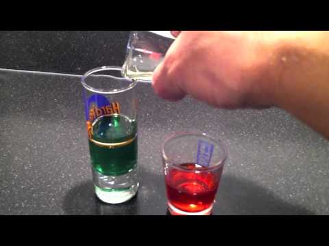 water oil and alcohol
