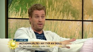 Skådespelaren om tuffa tiden: ”Det blev vändningen” - Nyhetsmorgon (TV4)