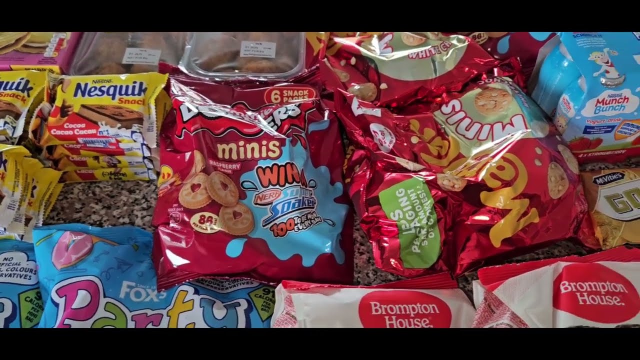 £300 Iceland grocery haul. UK large family