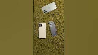 iPhone 16 pro max VS Samsung galaxy S24ultra titanium violet Display quality 😱🤯🙀 #shorts
