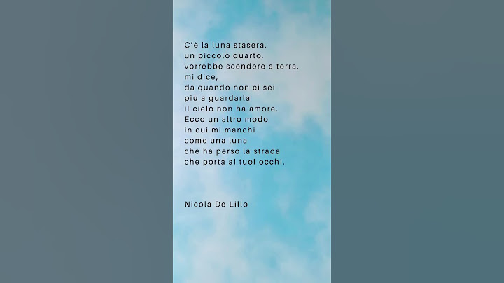 Poesia per chi non c’è più🌺