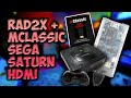 RAD2x + mClassic Sega Saturn HDMI