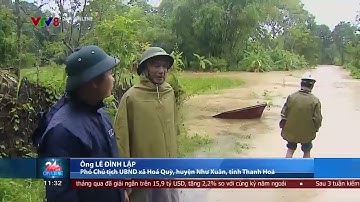 THANH HÓA KHẨN TRƯƠNG DI DỜI DÂN RA KHỎI VÙNG NGẬP LỤT