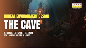 Epic Unreal Engine Dark Cave: Monsters Clash in a Stunning Student Creation